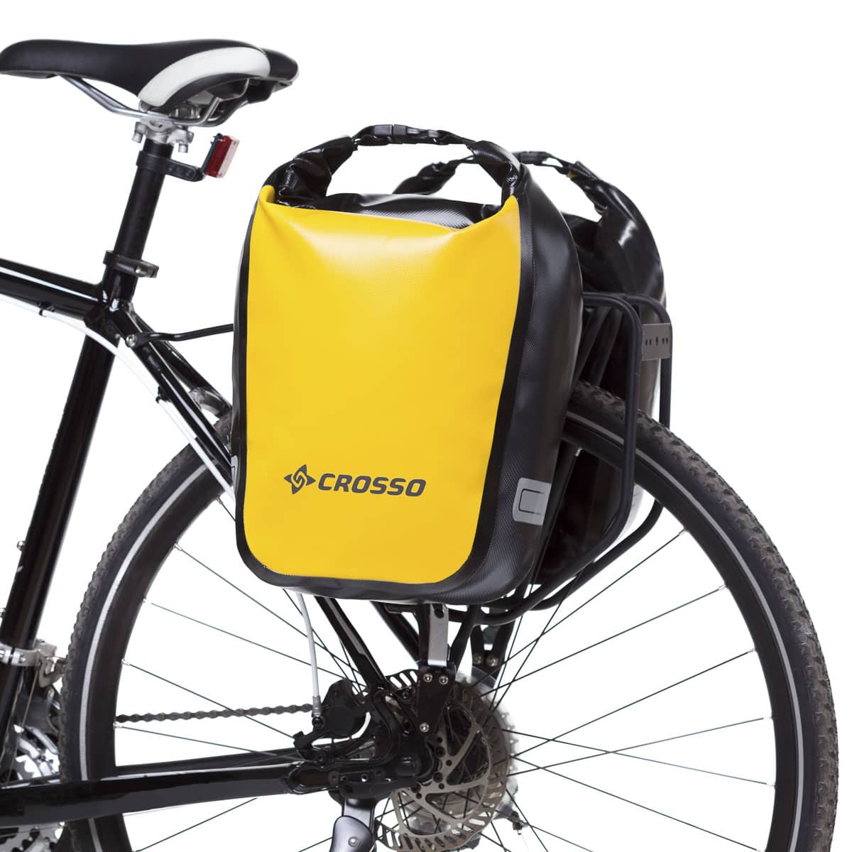 Sakwy Dry 30 / Żółte / System Crosso / OUTLET