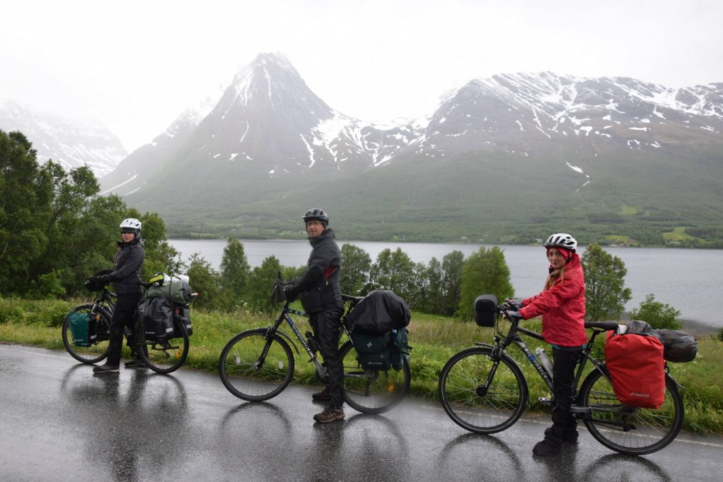 Pierwsze kilometry w drodze z Tromso na Lofoty